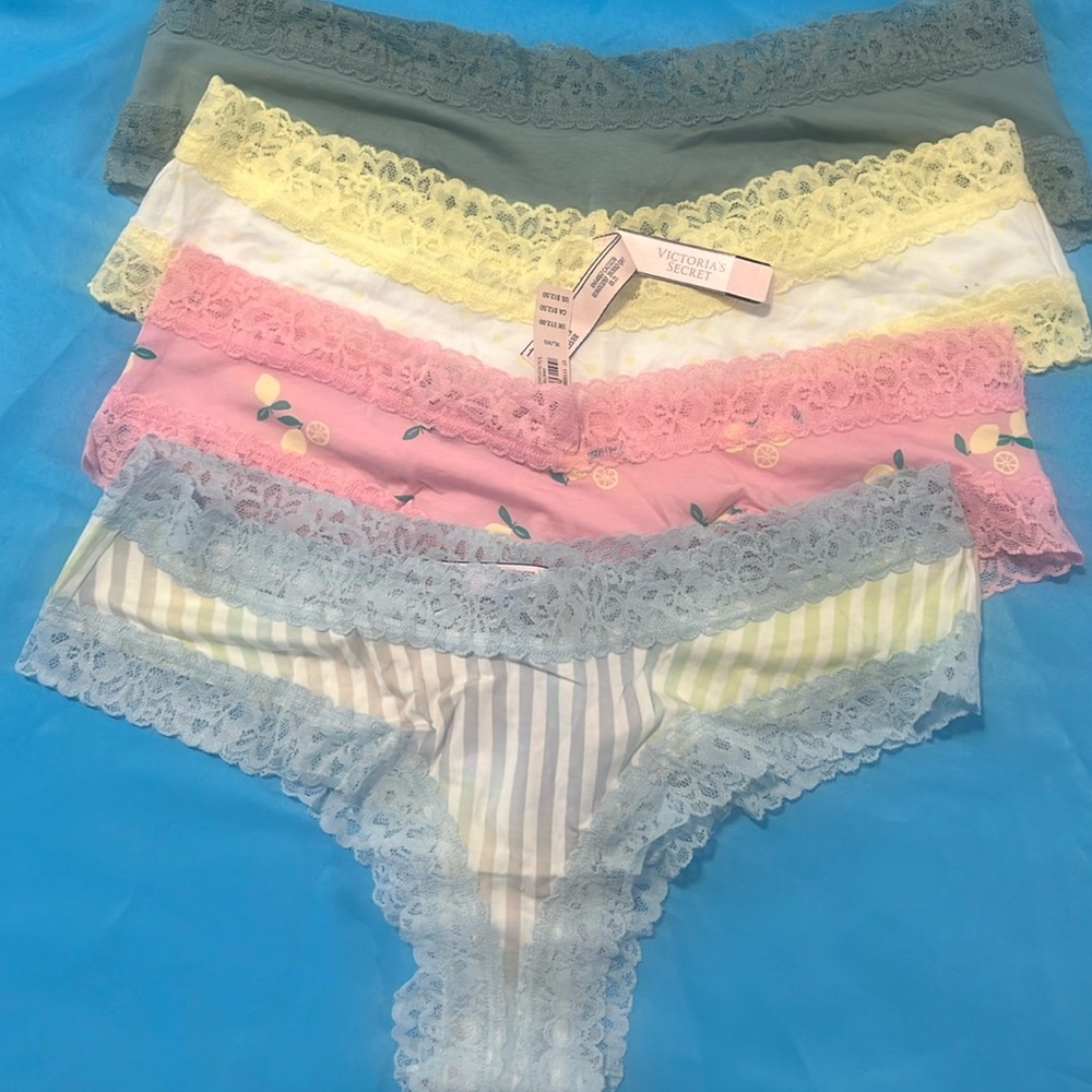 B) Bundle of 4 victoria secret panties xl